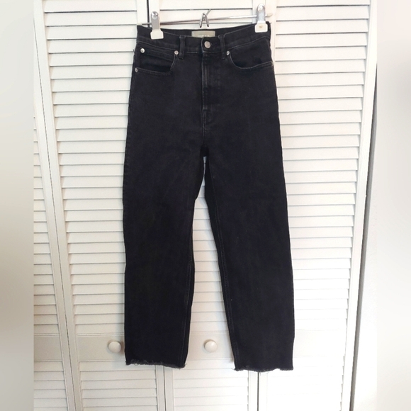 Everlane Organic Cotton Size 25 Ladies Jeans Way High - Picture 1 of 7